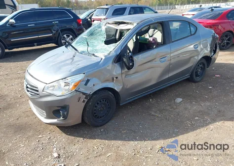2019 Mitsubishi Mirage G4 Es z USA, uszkodzony, nr VIN ML32F3FJ1KHF00588